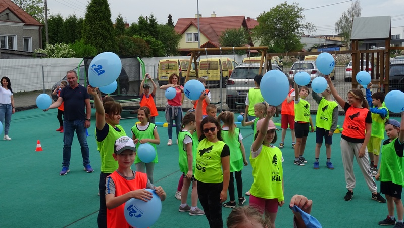 Uroczyste rozpoczęcie szkolnego dnia sportowca