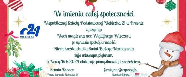 ŻYCZENIA ŚWIĄTECZNE