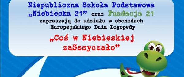 Europejski Dzień Logopedy w Niebieskiej 21 